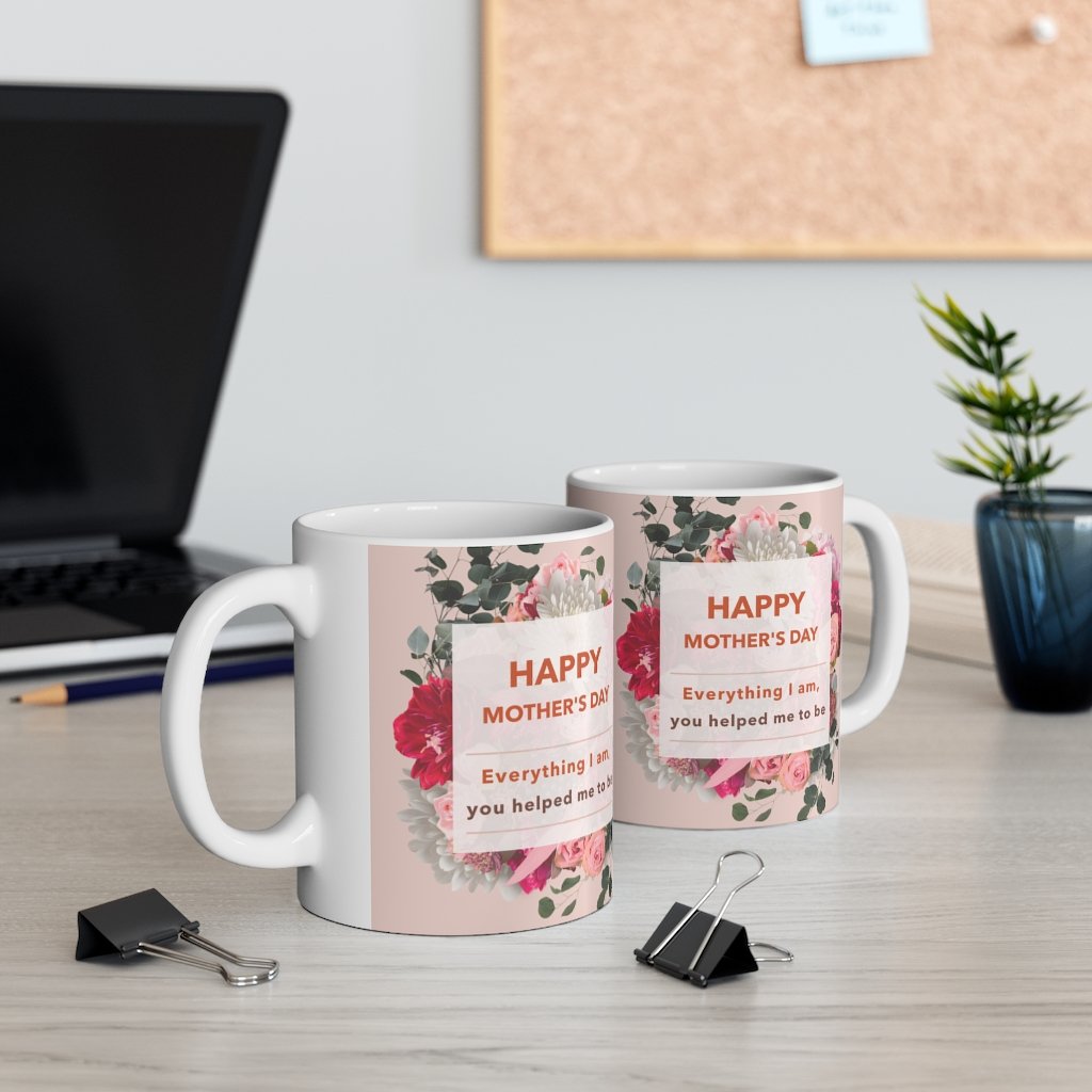 Happy Mother's Day Floral Mug 11oz