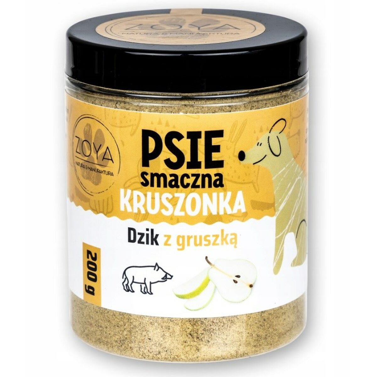Dog Snack Zoya Wild Boar and Pear Crumble 200 g-0