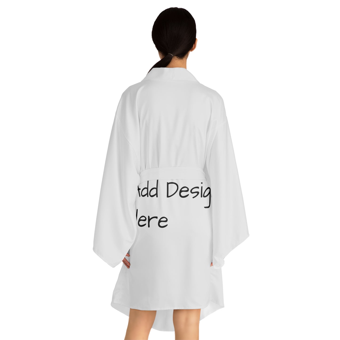 Long Sleeve Kimono Robe (AOP)