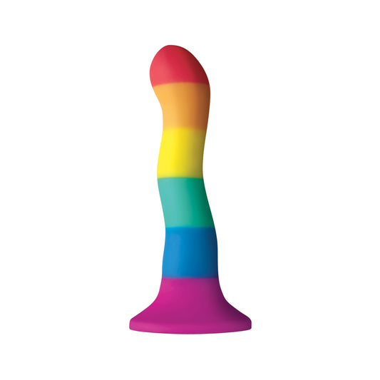 Pride 6" Dildo - Rainbow