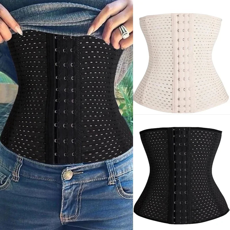 Women Breathable Latex Waist Trainer