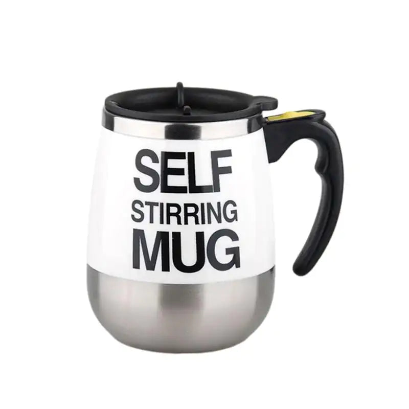 Stainless Steel Self-Stirring Mug