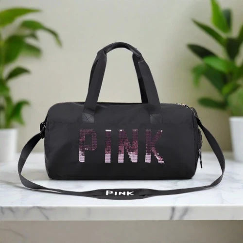 PINK GYM/OVERNIGHT BAG