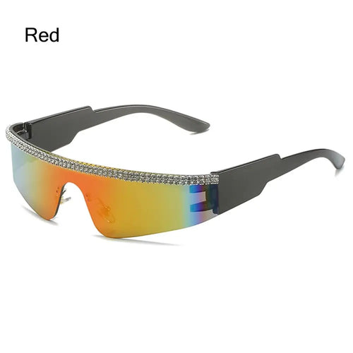 Y2k Rimless Diamond Sunglasses