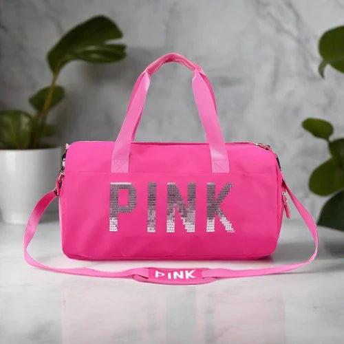 PINK GYM/OVERNIGHT BAG