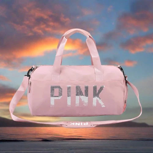 PINK GYM/OVERNIGHT BAG