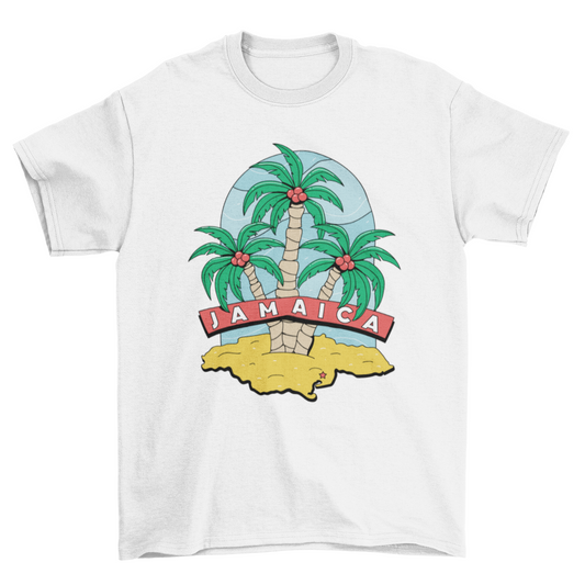 Jamaica palms t-shirt