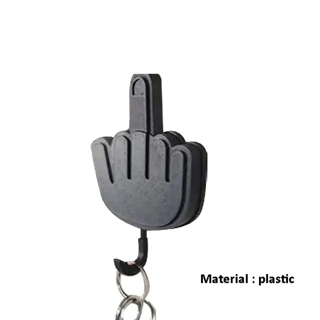 Middle Finger Hook Key Holder