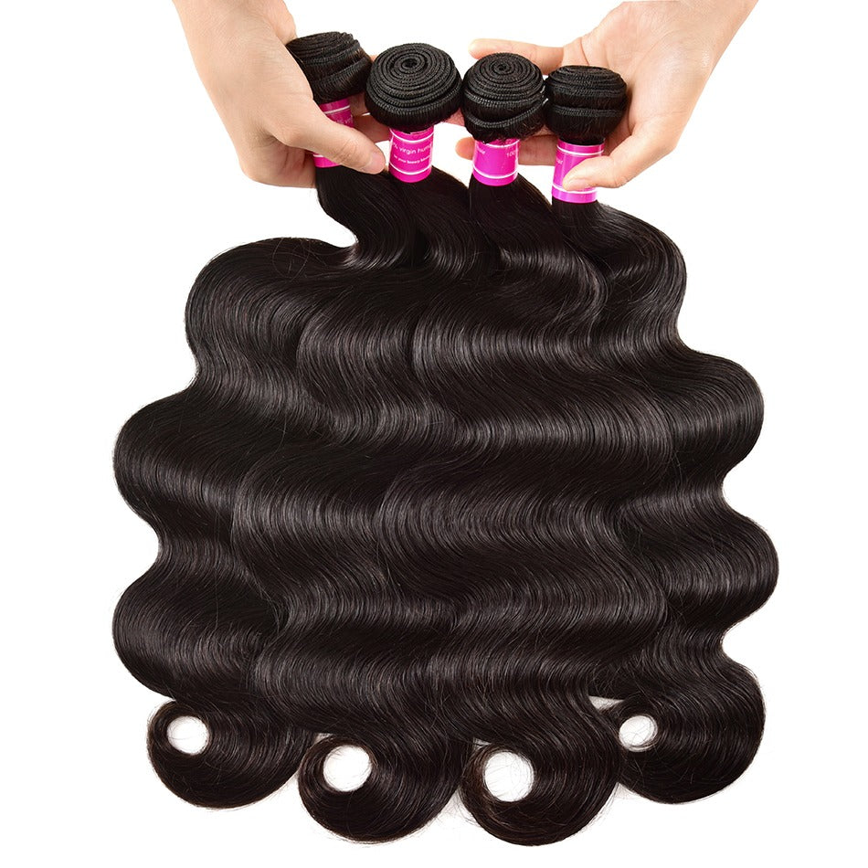 5/6/10/12 Bundles Brazilian Body Wave 10A Grade Human Hair