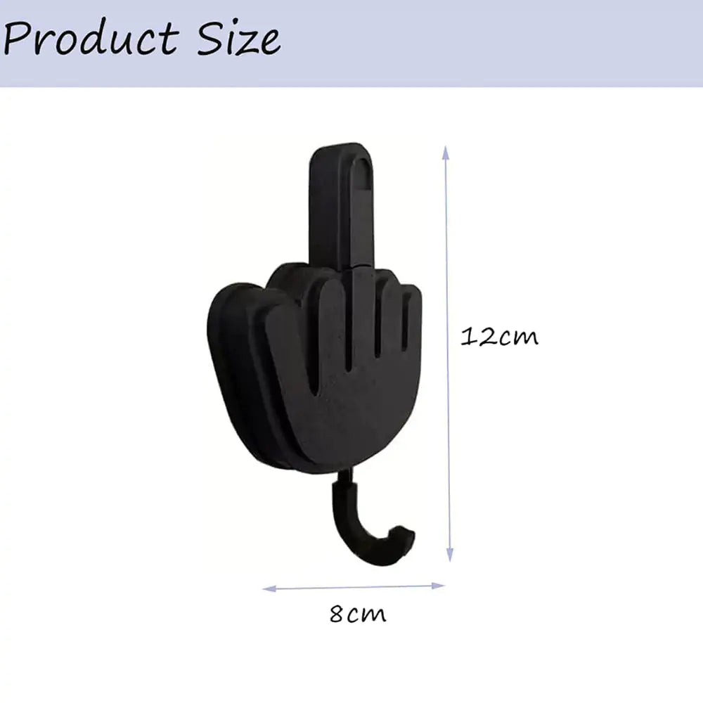 Middle Finger Hook Key Holder