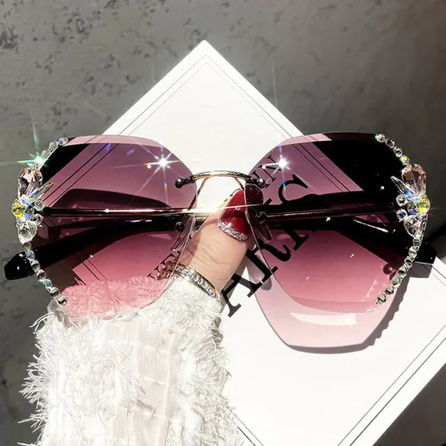 Mia Rhinestone Sunglasses