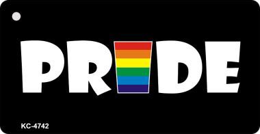 Pride Rainbow Key Chain