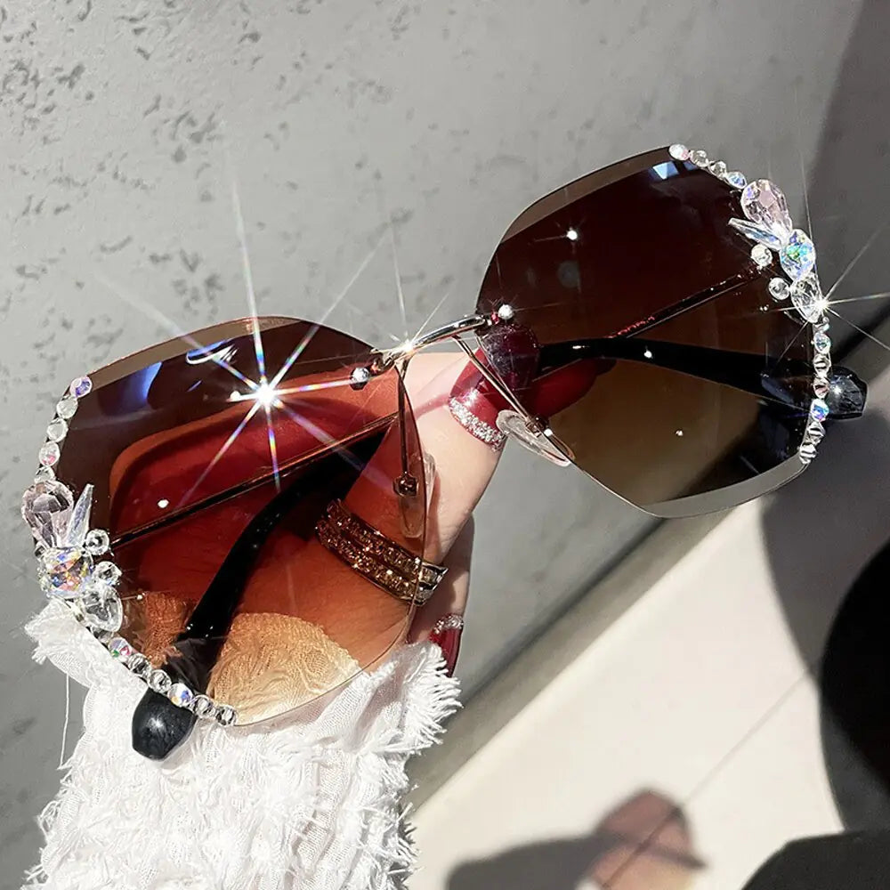 Mia Rhinestone Sunglasses